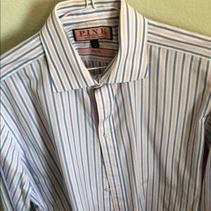 Thomas Pink Dress Shirt
